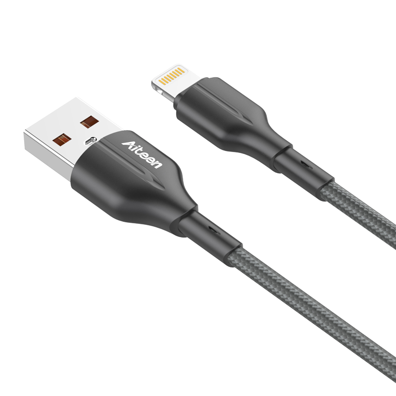 A22-LG Lightning Data Cable 1mm 25W Fast Charging Grey Color